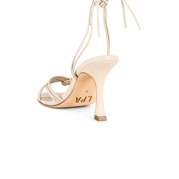 LPA Nude Lace-up Heels - Picture 9 of 11